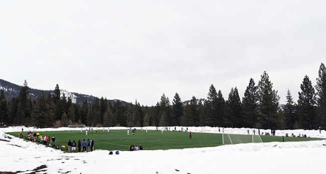 Field 4 in Winter