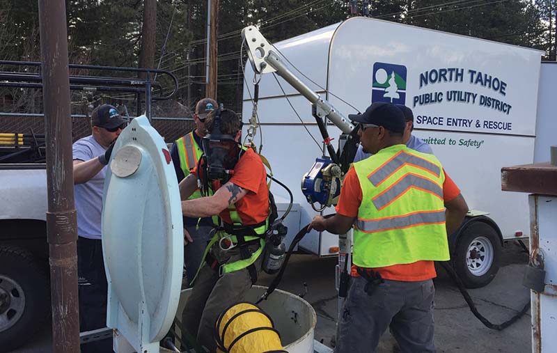 Sewer project in North Lake Tahoe