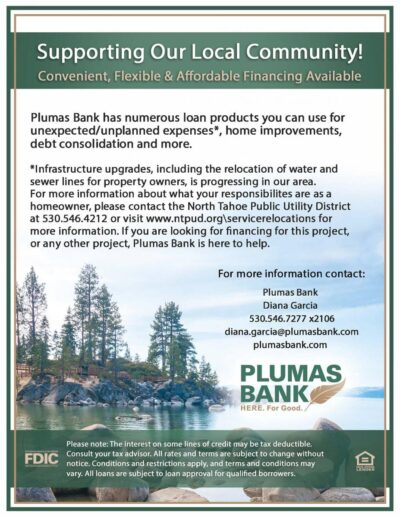 watermain financing available flyer