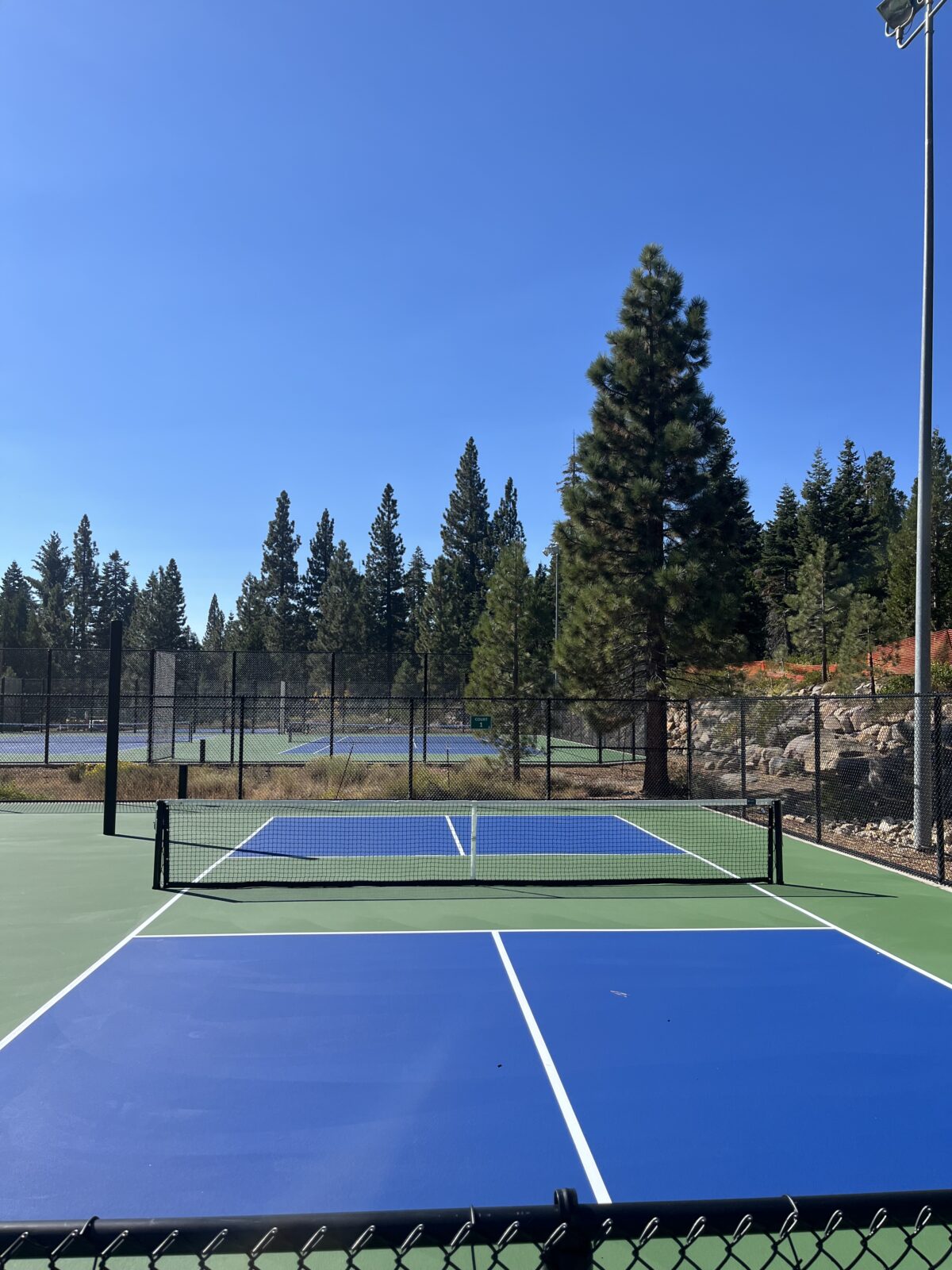 Tennis Pickleball Courts North Tahoe Public Utility District