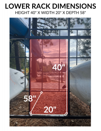 bottom rack space