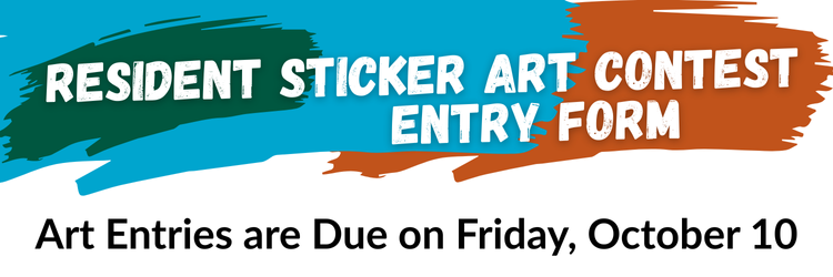 Heading resident sticker contest 2025 entry form