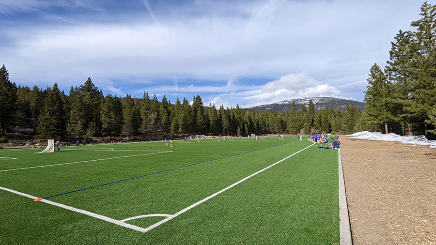 Field 4 soccer game