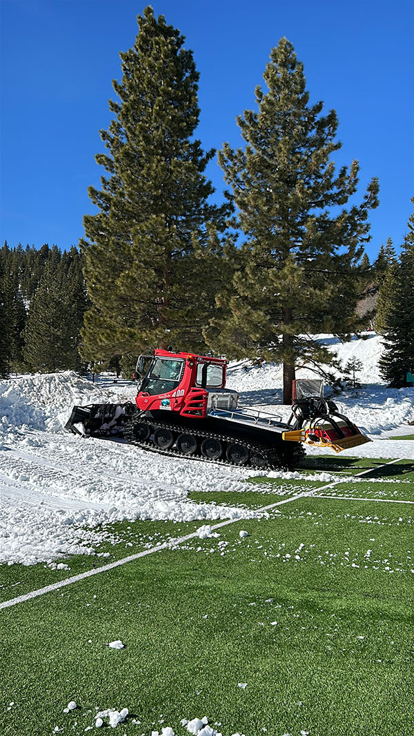 Field 4 snow removal
