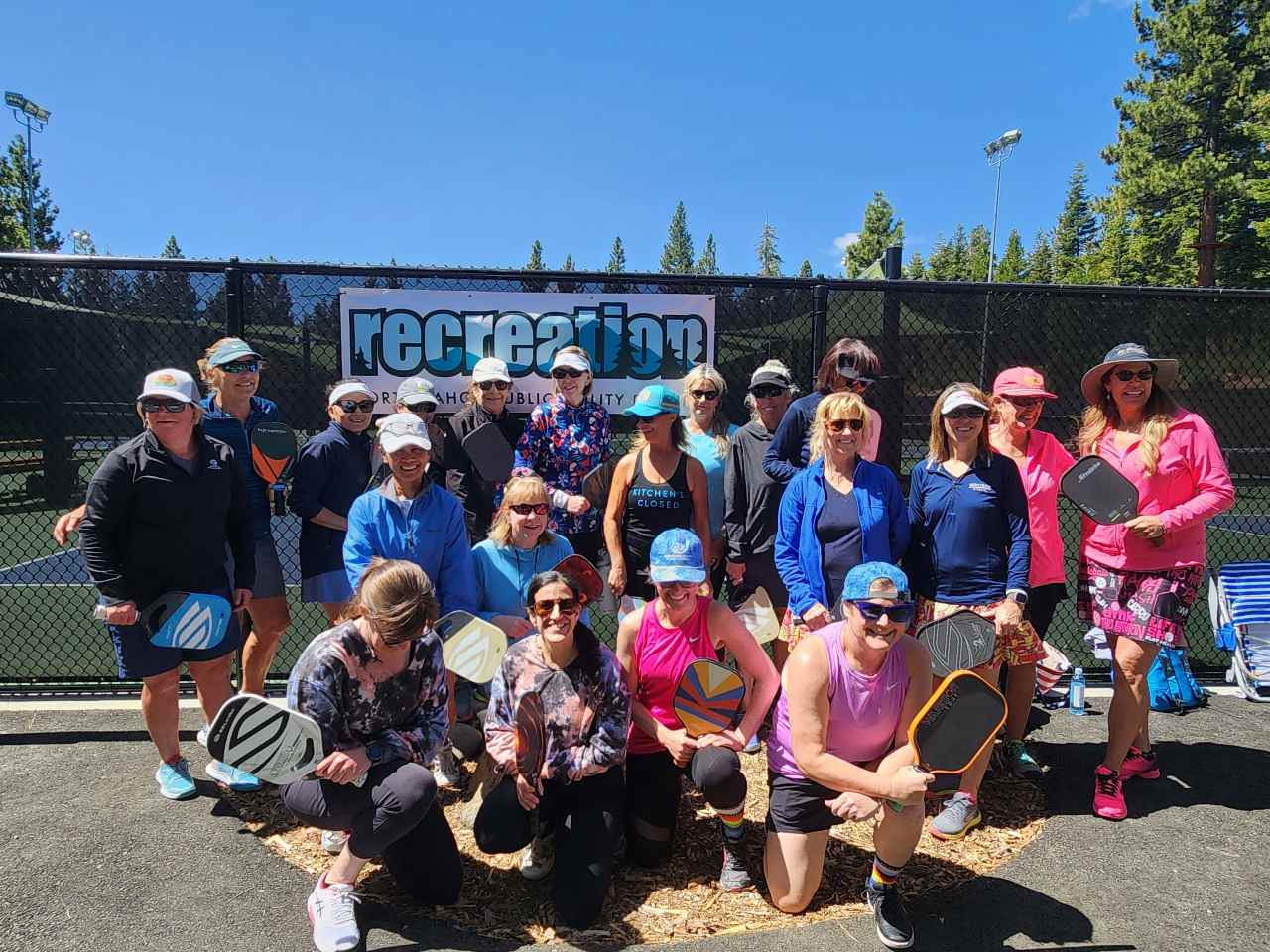 Pickleball-1 Pickleball players