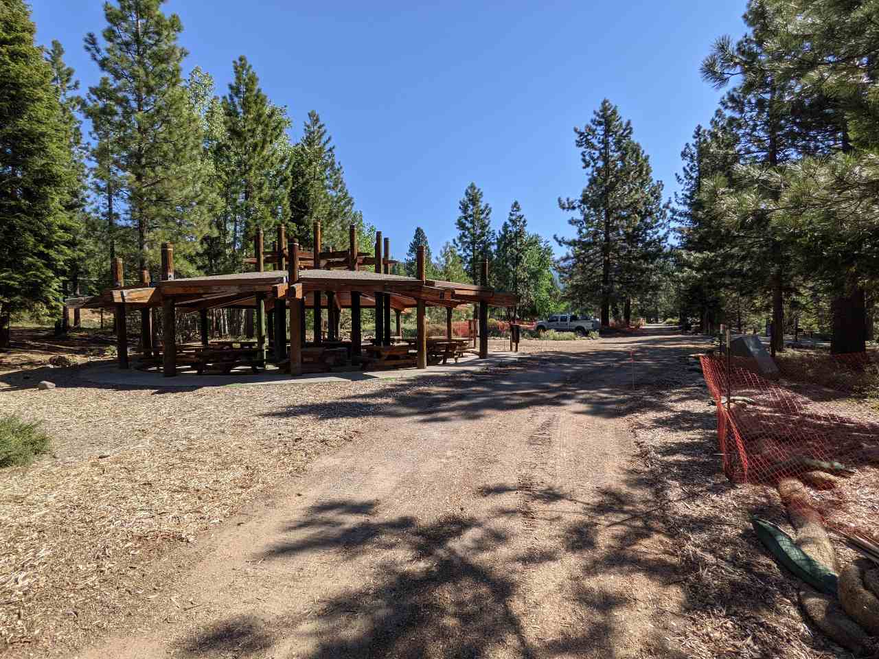 path to Ramada pavilion