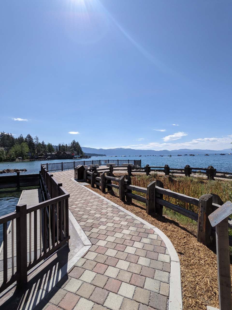 paver pathway leading to scenic overlook