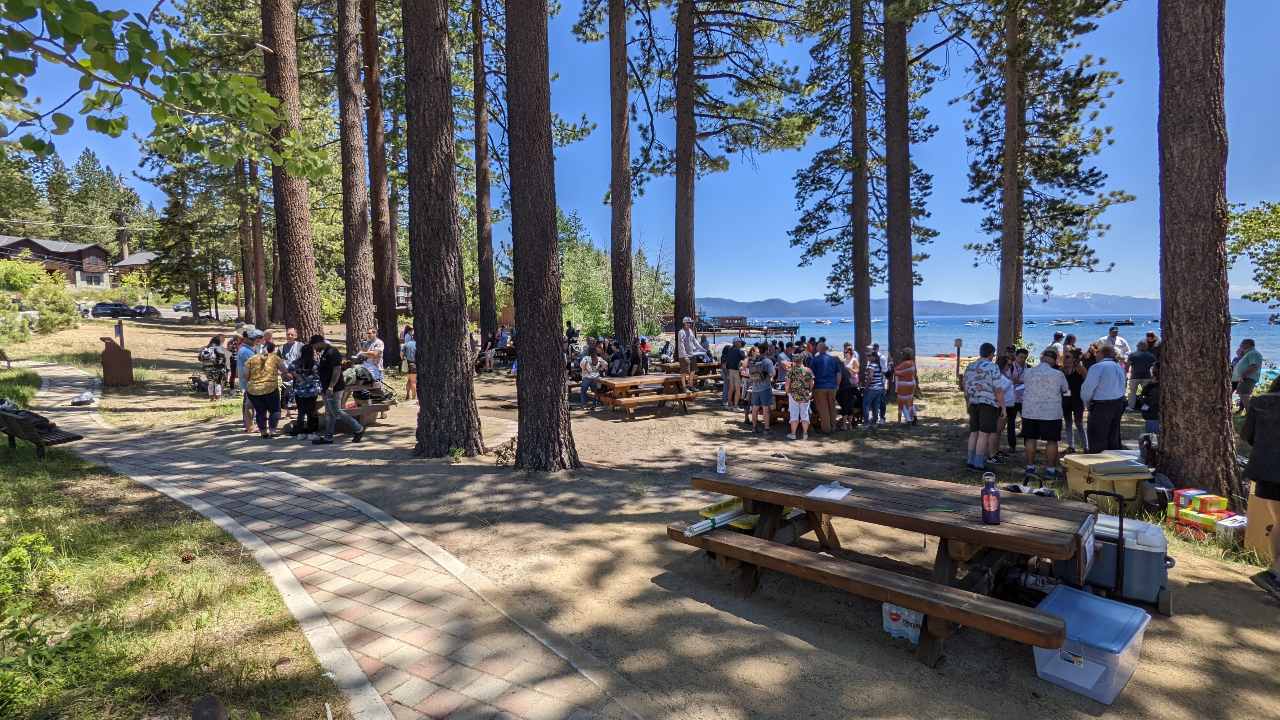 TVRA picnic area gathering