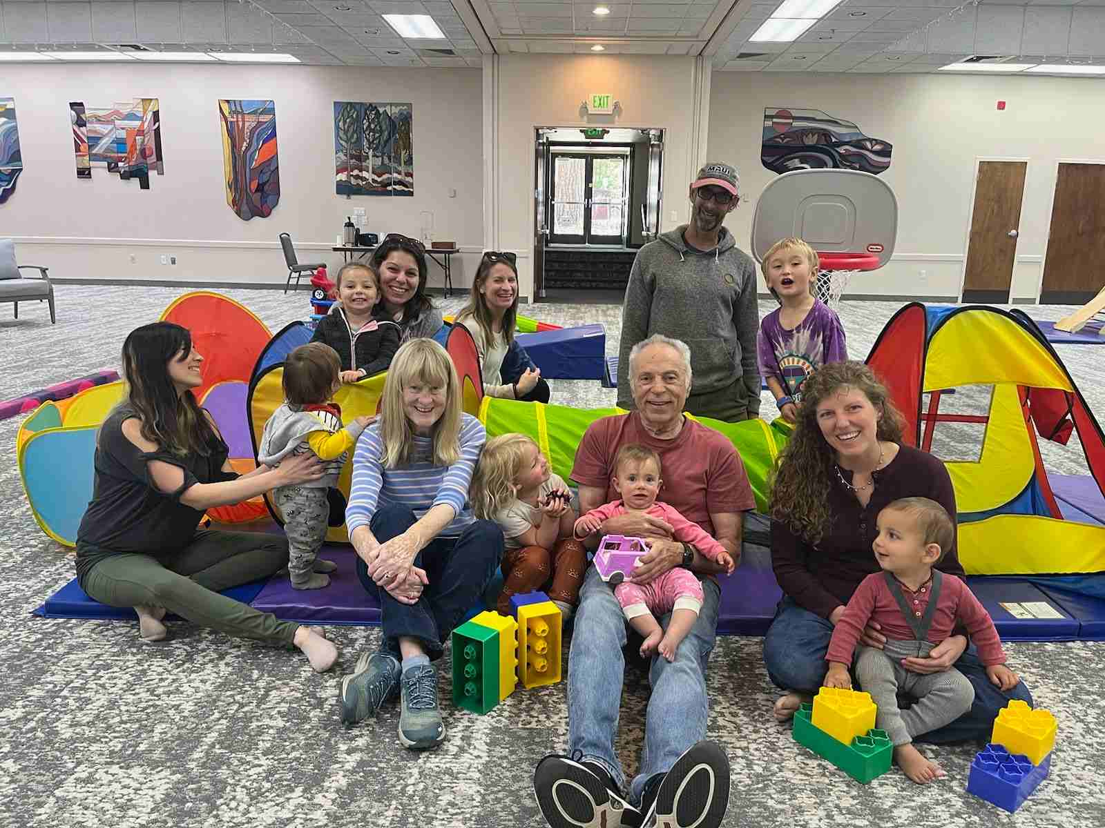 toddler1 toddlers and adults playing